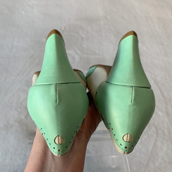 Mint cream PIN UP COUTURE shoes Wiggle-17 - Picture 10 of 16